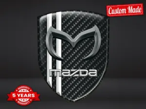 Mazda Etiqueta Impermeable Premium Universal Personalizable